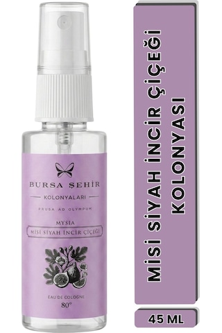 Misi Siyah İncir Çiçeği Kolonyası 45 Ml Sprey Cep Boy 80