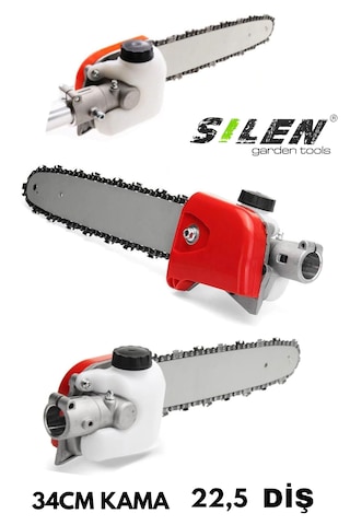 Silen Motorlu Tırpan Dal Budama Aparatı 26mm 9 Diş