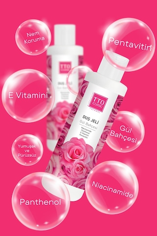 Tto Clinic Gül Tazeliği Duş Jeli 250Ml