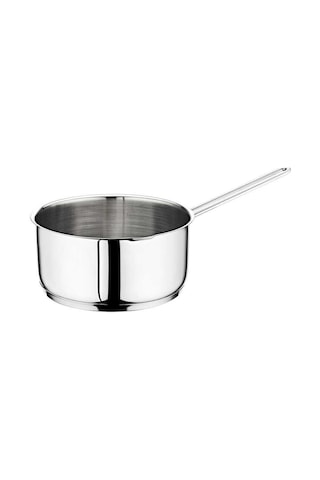 Oms Çelik Kaçerola 18 Cm Sütlük/sosluk Gri