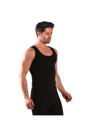 En Enstyle Fashıon Boutıque Termal Sauna Erkek Atlet Siyah