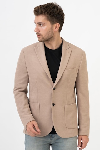 White Stone Coahuila C203 Ceket 6 Drop Regular Pamuklu Likralı Ceket Bej - 50 Bej