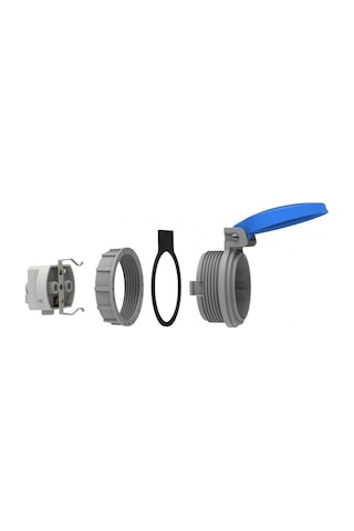 Bemis 1x16A Somunlu Pano Prizi 220 Volt By8-1402-2440