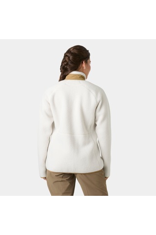 Helly Hansen W İmperial Pile Block Kadın Polar Ceket-33915 Beyaz