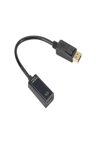 Dısplayport'tan Hdmı'ya 4k Destekli Aktif Çevirici Dönüştürücü Adaptör Kablo