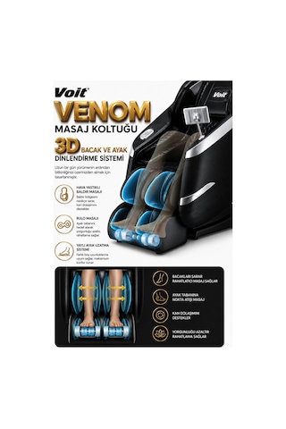 Voıt Venom Masaj Koltuğu + Saç Şekillendirici