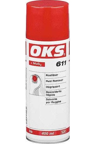 Oks 611 - Mos2 Katkılı Pas Çözücü Sprey 400 ML