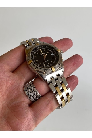 Breitling Antares 40mm Altın Çelik Kordon Erkek Kol Saati B10047
