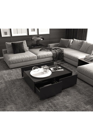 Vega Orta Sehpa - Siyah