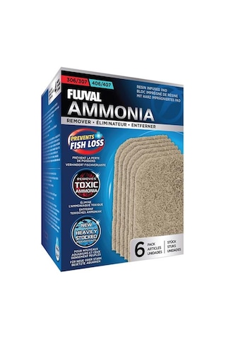 Fluval 307407 için Ammonia Remover 6 Lı Paket