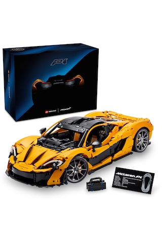 LEGO® Technic McLaren P1™ 42172 - Otomobil Tutkunu Yetişkinler için Sergilenebilir Araba Modeli Yapım Seti (3893 Parça)