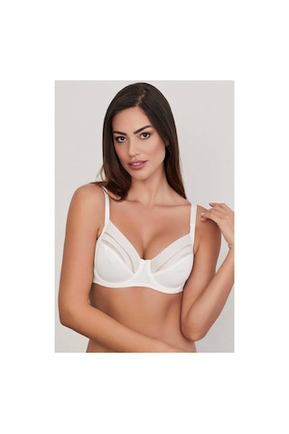 Eros Kadın Balenli Toparlayıcı Çizgili Sütyen 001