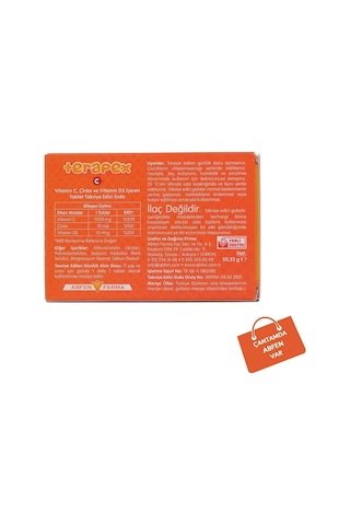 Terapex C Vitamin 30 Tablet