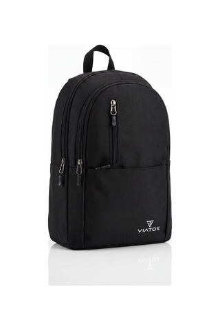 Vt-08 Unisex Okul Sırt Çantası Öğrenci Günlük Seyahat Tatil Spor Yürüyüş Seyahat Gezi Kamp Günlük Siyah