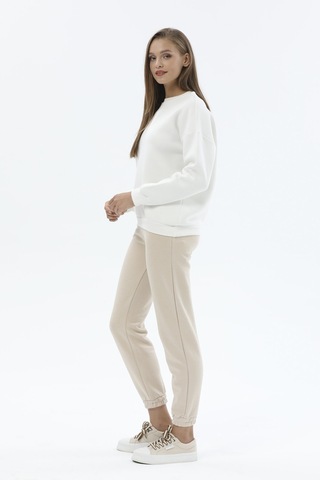 Kadın Sweatshirt 2424bs130836 Ekru