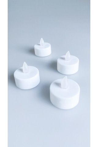 Petrıx Pd202-4 4'Lü Led Tealight - Yanma Efektli (522382426)