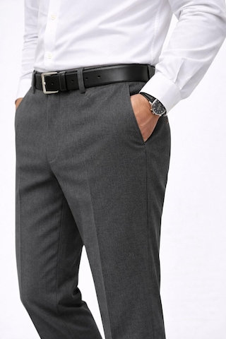Classics Men Caserta Regular Fit Likralı Erkek Kumaş Pantolon - 7558 Füme