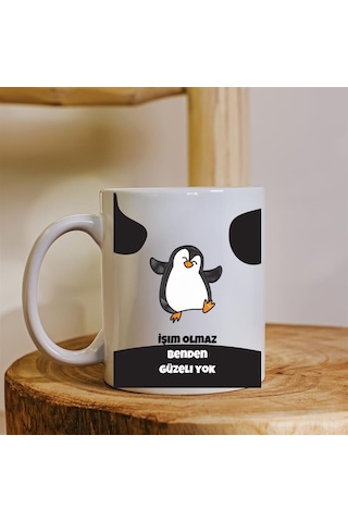 İşim Olmaz Benden Güzeli Yok Tasarımlı Kupa Bardak