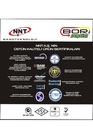 Bor Power S-600 Gold Güçlendirilmiş Bor İçerikli Motoryağ Katkıs