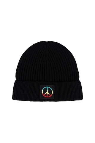 Tsc House Unisex 22wcbe483u Rasta Peace Nakışlı Bere, Siyah, Tek Beden-1825 Siyah