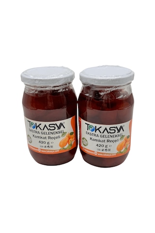 Tokasya Kamkat Reçeli Kavanoz 2 x 420 G