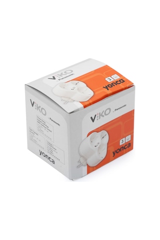 Viko Üçlü Yonca/Golyat Topraklı Fiş