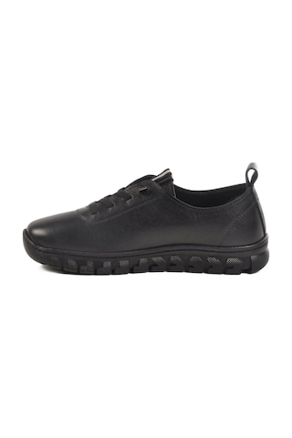 Voyager 9050k Kadın Siyah Deri 36-41 Casual Ayakkabı Siyah