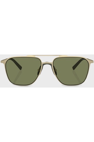 Giorgio Armani 0ar6110 30022a 58 Mat Uçuk Altın - Yeşil Erkek Güneş Gözlüğü