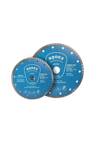 Rodex Standart Tip Turbo Elmas Kesme Diski 180 Mm Rru180
