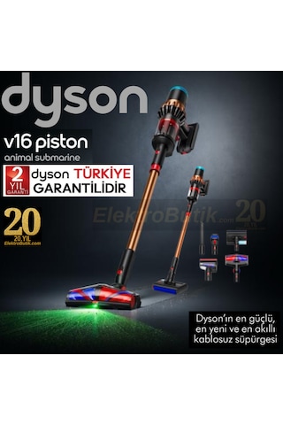 Dyson V16 Piston Animal Submarine Dikey Şarjlı Süpürge