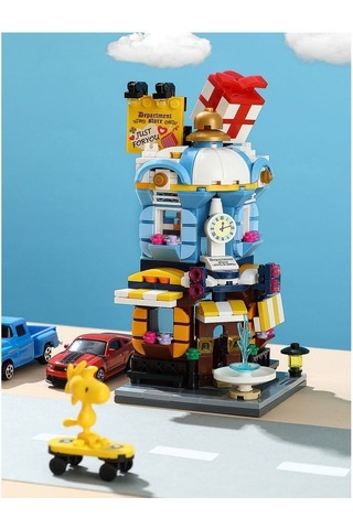 Kp0105 Keeppley City Corner Department Store Blok Seti 389 Parça