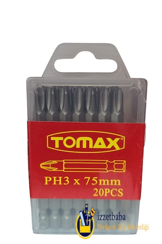 Tomax Ph3 X 75 Mm Bits Uç 20 Adet