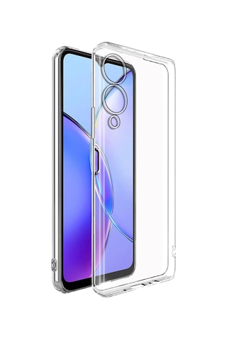 Vivo Y17s Kılıf Lüx Şeffaf Silikon