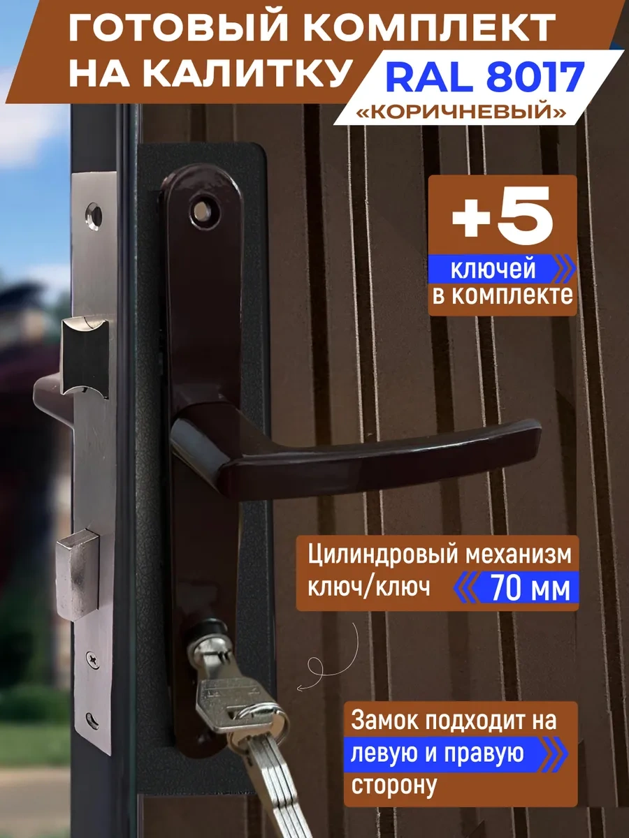 Ip Sarvarov N.ı Kapı Ve Kapılar İçin Kulplu Hazır Kilit Seti 174192880