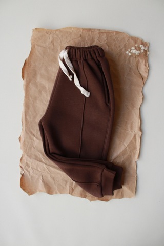 Kahverengi Polarlı Eşofman Altı Kahverengi