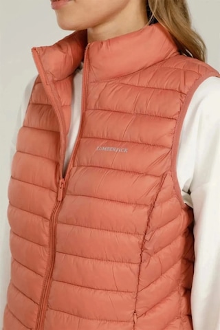 Lumberjack Wb Vest 4sn34 Kadın Yelek - Terracota Gül Kurusu