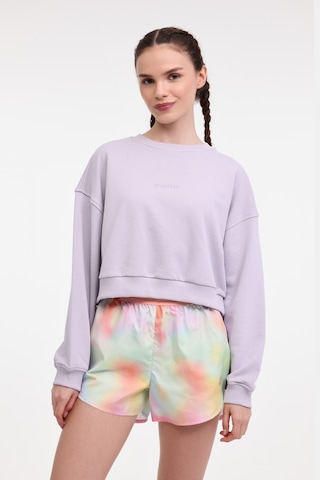 Lotto W-sally C Neck Sweat 5fx Açık Lila Kadın Sweatshirt Mor