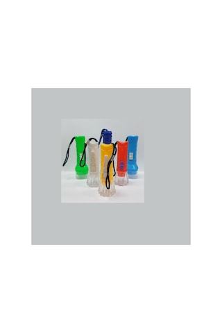Minik Renkli Plastik Fenerler 6 Lı Paket Karışık
