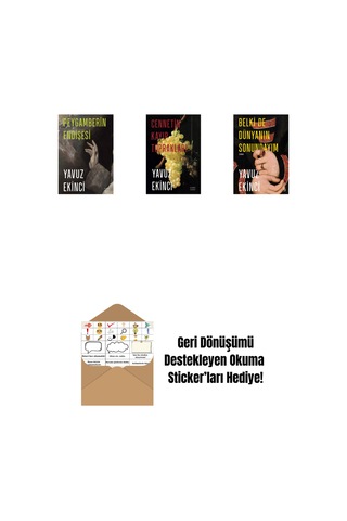 Peygamberin Endişesi + Cennetin Kayıp Toprakları + Belki De Dünyanın Sonundayım Ciltli + Okuma Sticker'ları