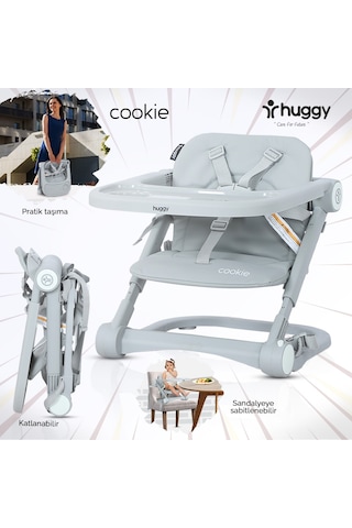 Huggy Cookie Portatif Katlanabilir Taşınabilir Mama Sandalyesi