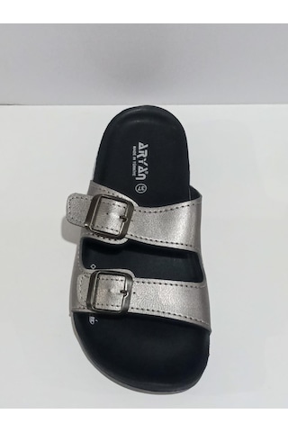 Aryan 77-956 Anatomic Gri Kadın Terlik Gri