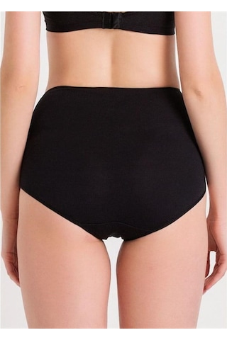 Magic Form 851 Beli Dantelli Yüksek Bel Hamile Külotu - Siyah Siyah