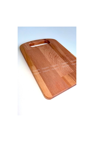 Doğal Ahşap Kesme Tahtası Ve Sunumluk 30x20 Cm Kayın Ağacı - Kl-kes763 Ahşap