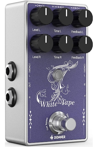 Donner Versatility Delay Pedal Time Effect Pedalı Synthesizer/gitar/drum Machine Uyumlu