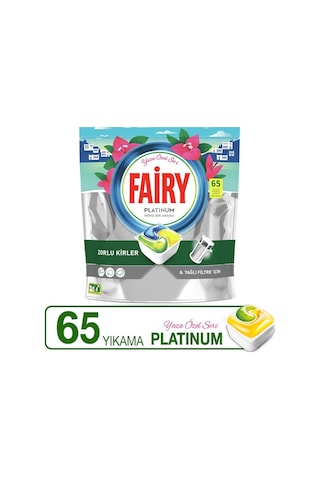 Fairy Platinum Özel Seri Bulaşık Makinesi Deterjanı 3 x 65 Tablet