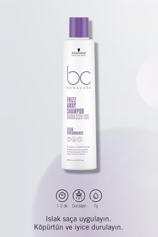 Bonacure Bc Clean Elektriklenme Karşıtı Şampuan 250 ML