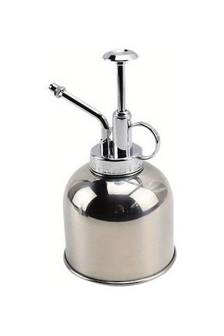 Tcherchı Paslanmaz Çelik Sulama Kabı El Basınçlı İlaçlama Makinesi 8.51 x 15.49 CM Gümüş