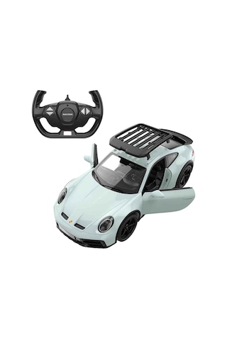 1:14 Porsche 911 Dakar Standard Version Uzaktan Kumandalı Araba 2.4 Ghz, Full Fonksiyon, Kapıları Beyaz
