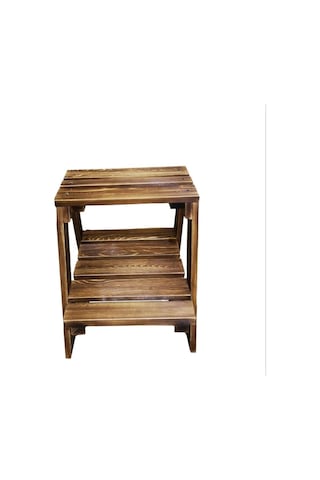 Merdiven Tabure Ahşap Basamak Yükseltici Mutfak Taburesi