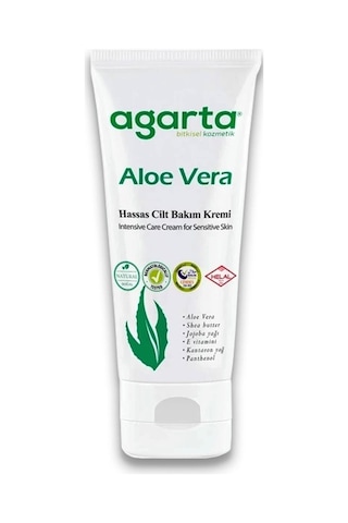 Agarta Doğal Aloe Vera Nemlendirici Cilt Kremi 2 x 75 ML
